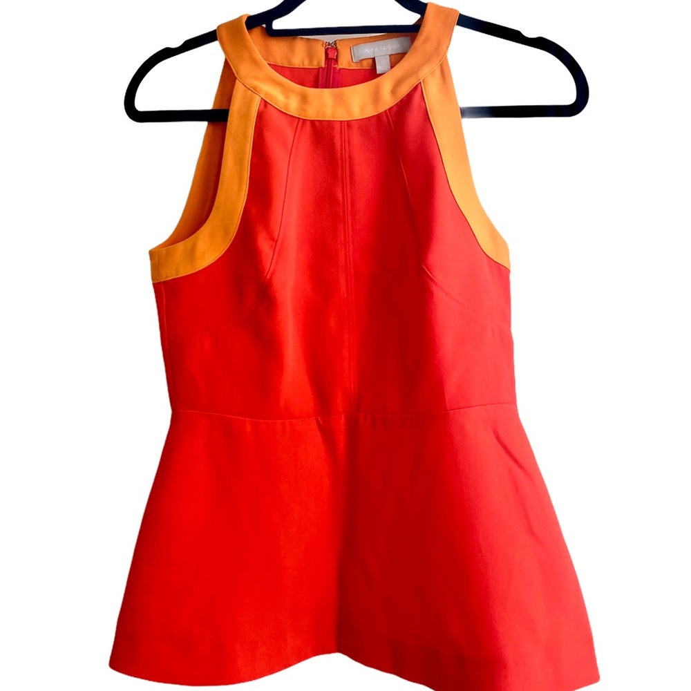 Orange and pink Banana Replublic tank top